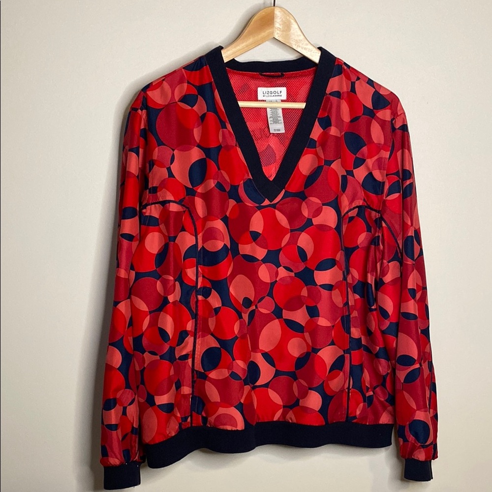 Lizgolf Liz Claiborne Golf Windbreaker Jacket